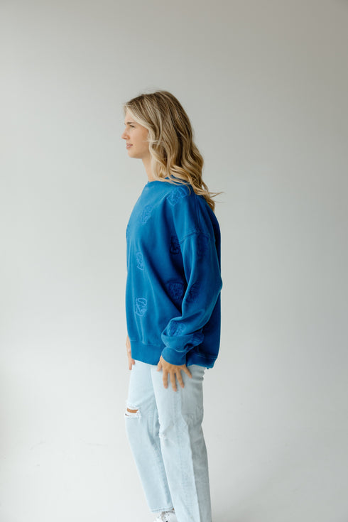 Creighton Ritter Repeat Lantern Sleeve Crew